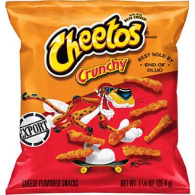 Cheetos Crunchy Patatine Soffiate Al Mais - Cibo Americano
