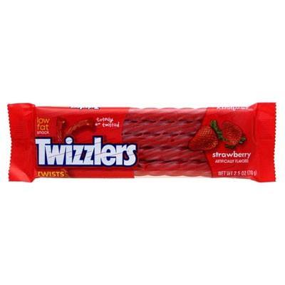 TWIZZLERS TWISTS GUSTO FRAGOLA - HERSHEY'S - Snack Americani