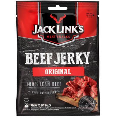 JACK LINK'S BEEF JERKY ORIGINAL CARNE ESSICCATA - Snack Americani