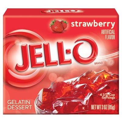 Gelatina alla fragola Jello strawberry