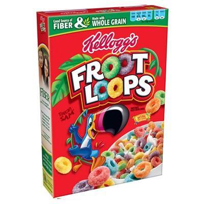 KELLOGG'S FROOT LOOPS CEREALI - Snack Americani