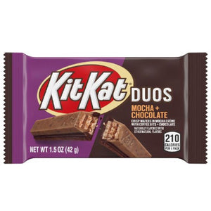 Kit Kat duos mocha e cioccolato snack americani