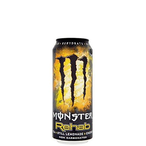 Monster rehab lemonade snack americani
