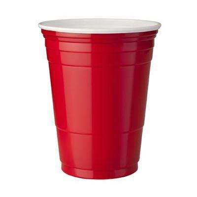 SOLO RED CUPS 20 BICCHIERI PLASTICA ROSSI 30 cl - Snack Americani