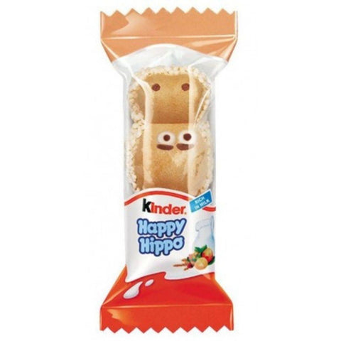 happy hippo nocciola snack americani
