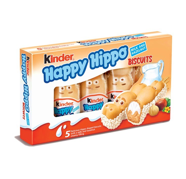 happy hippo confezione snack americani
