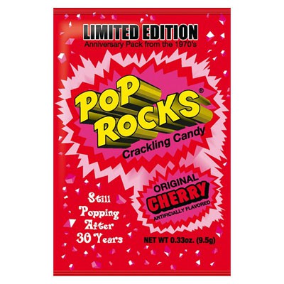 Pop Rocks Caramelle Frizzanti Gusto Ciliegia
