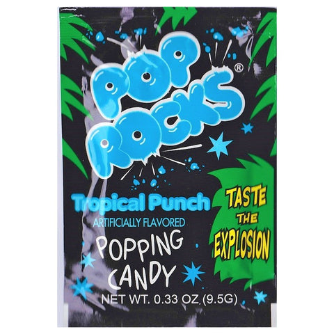 Pop rocks caramelle frizzanti gusto frutti esotici