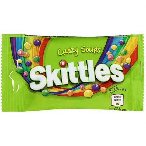Skittles crazy sour 38gr